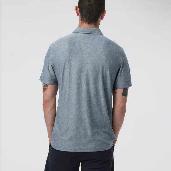 Men's Gray Polo Shirt - Picture 3 of 8